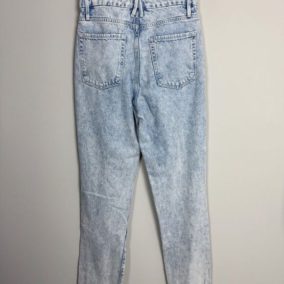 GOOD AMERICAN | Good Boy High Rise Jeans Light Wash Blue643 Women’s Size 2/26 - Picture 10 of 13